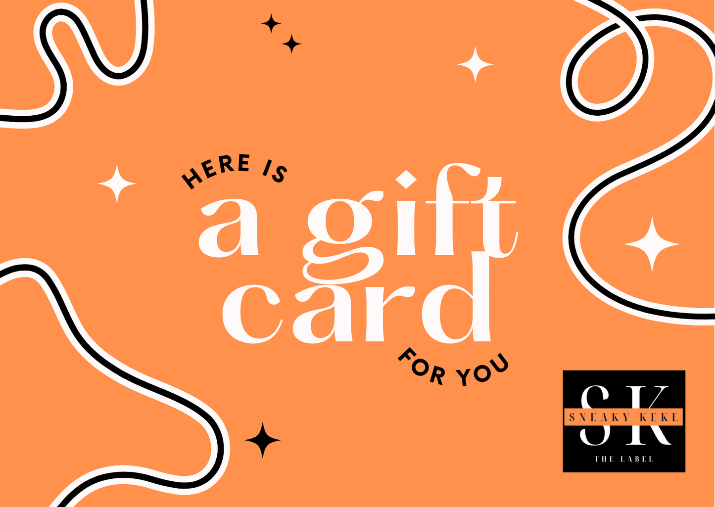 Sneaky Keke Gift Card