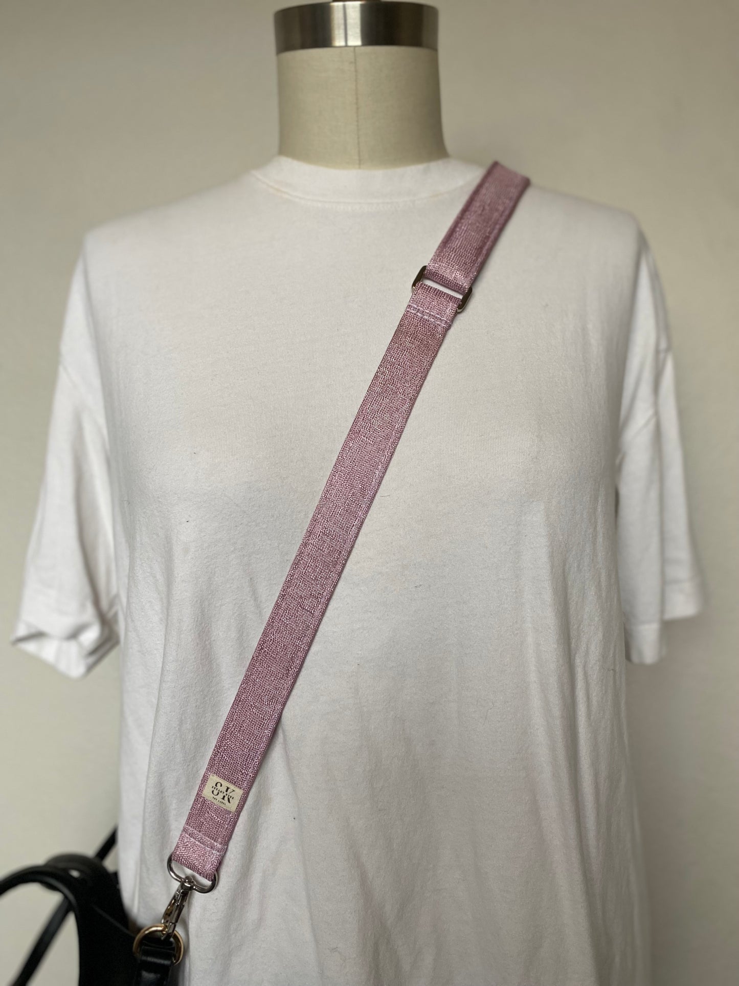 Pink Sparkles Adjustable Bag Strap