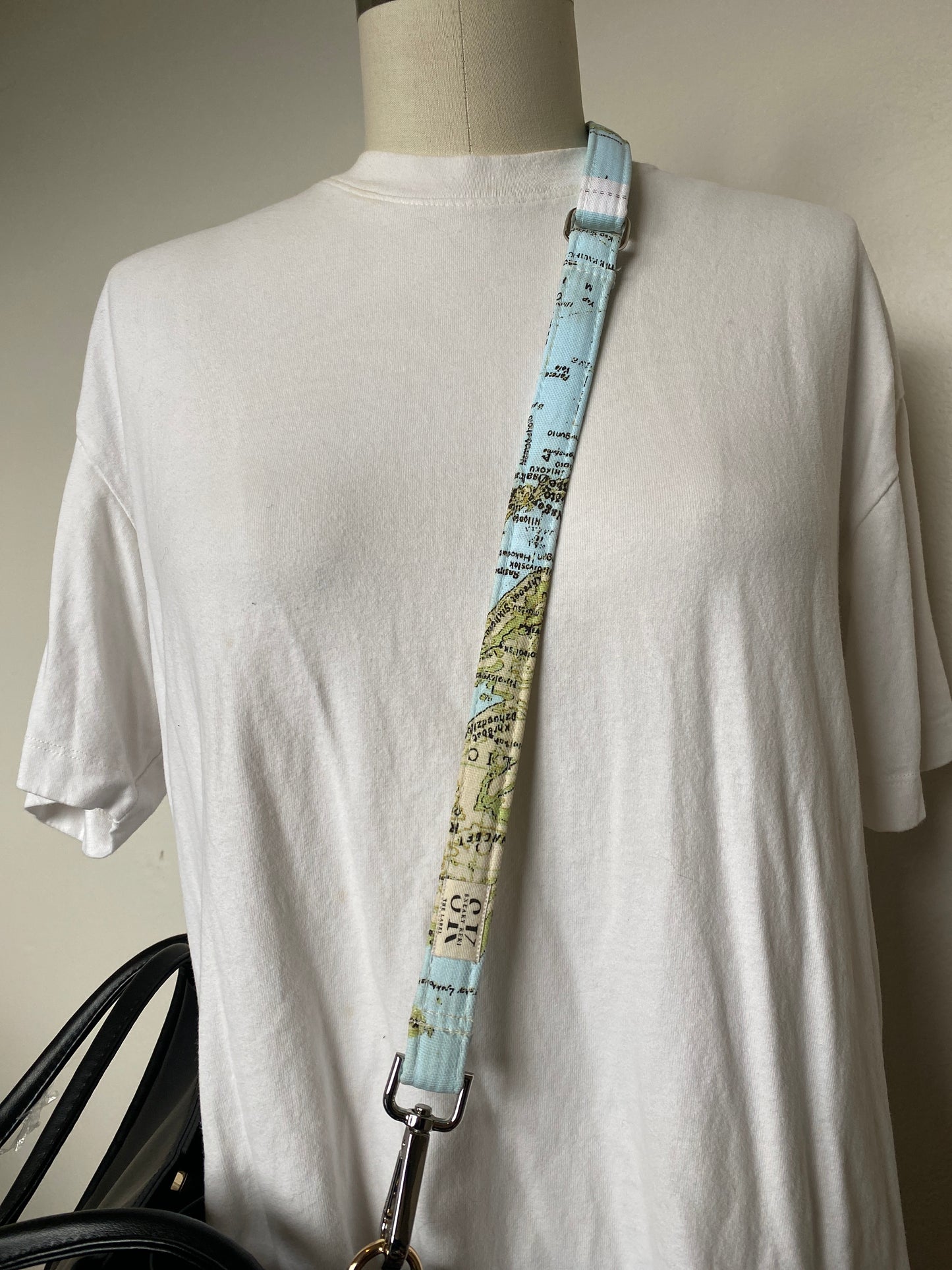 Maps Adjustable Bag Strap