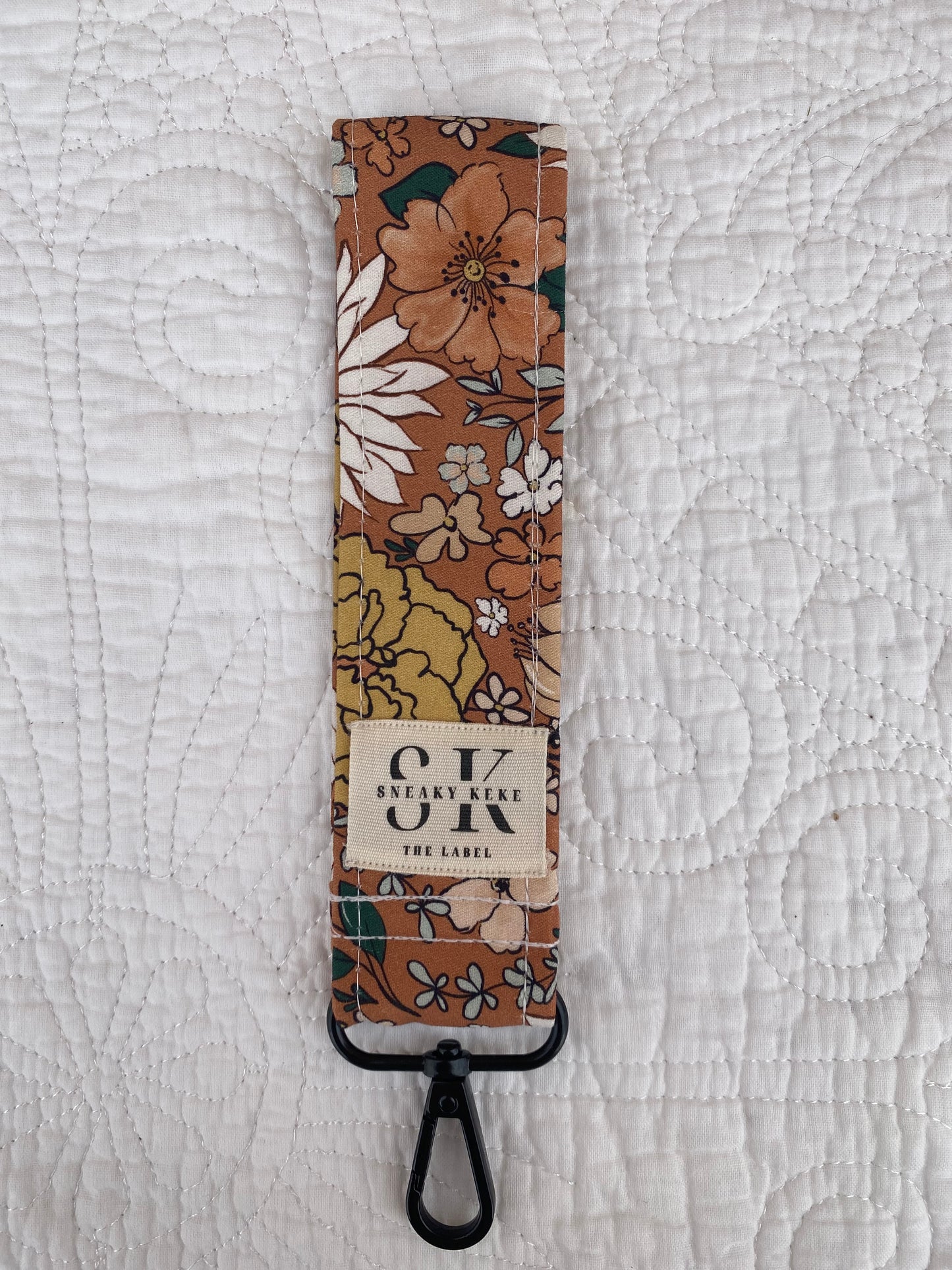 Choc Floral Keychain