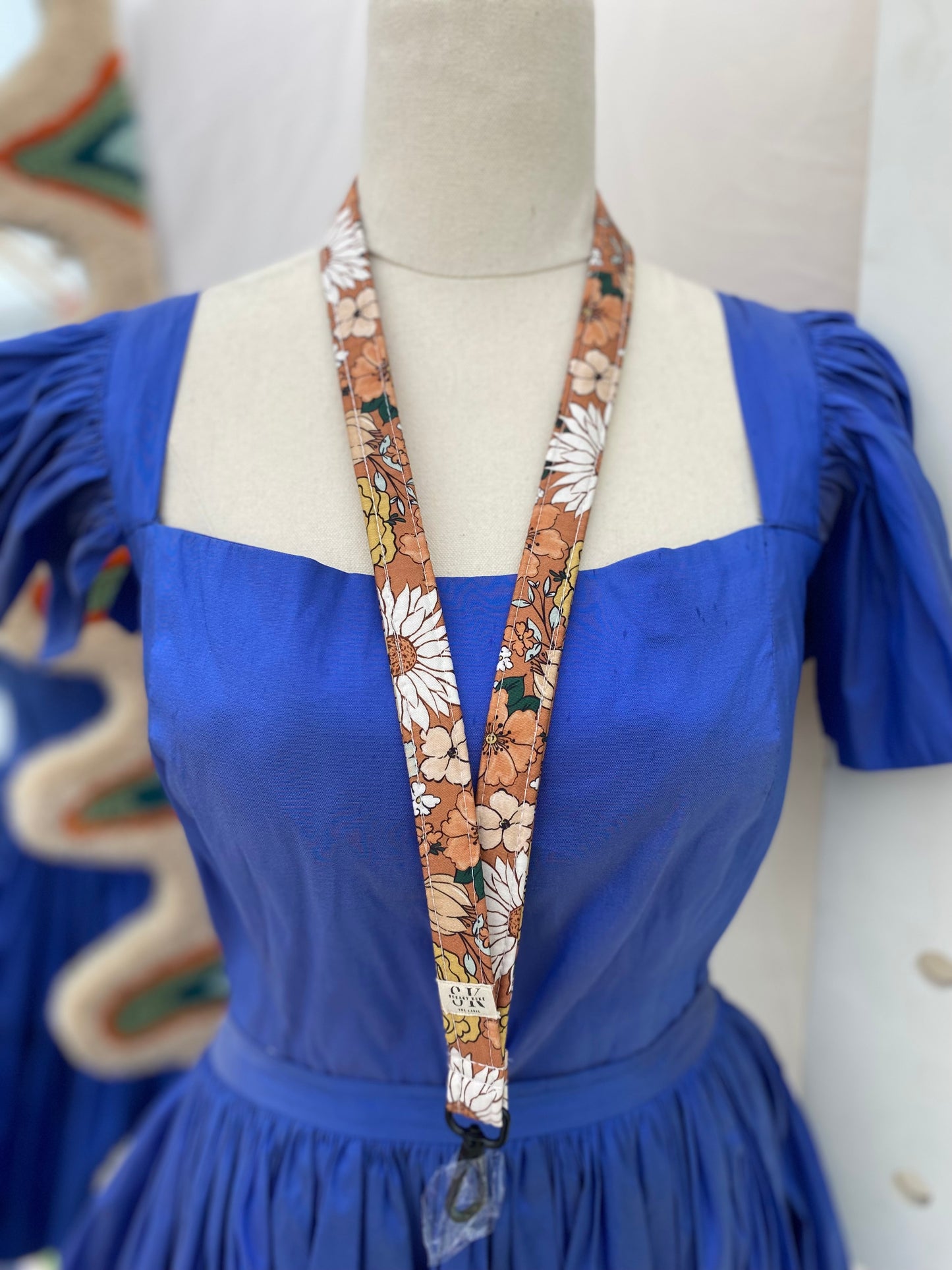Choc Floral Lanyard