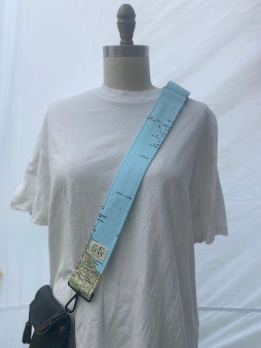 Maps Adjustable Bag Strap