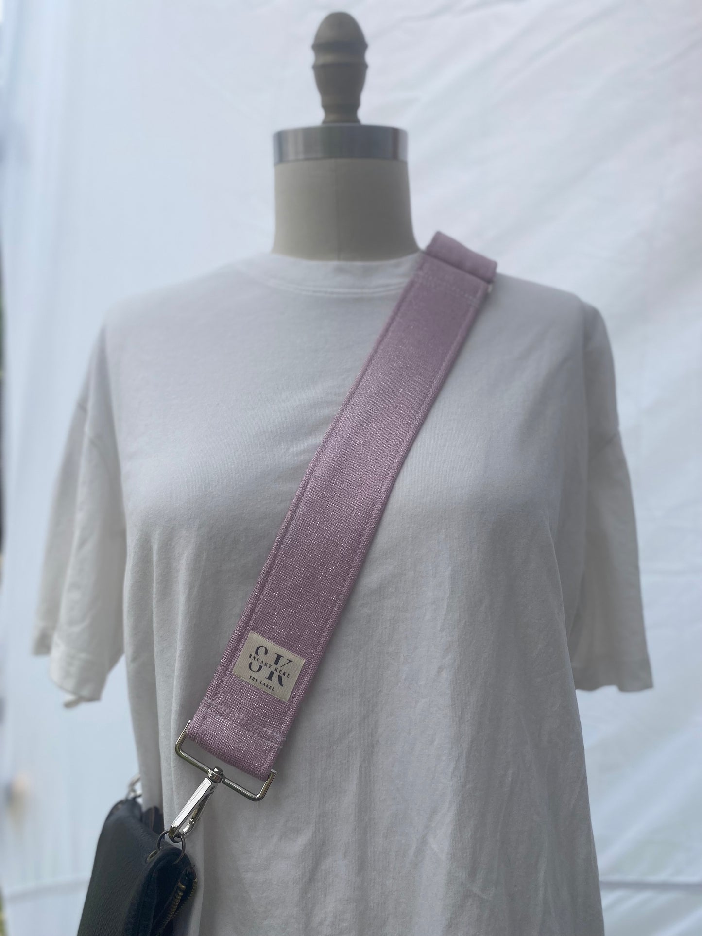 Pink Sparkles Adjustable Bag Strap